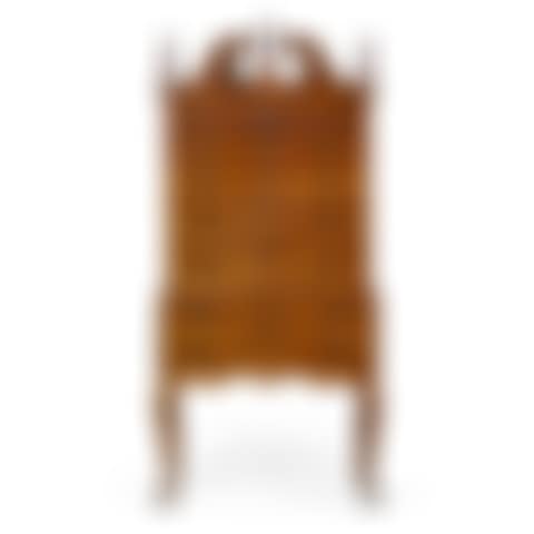 A Queen Anne Fan-Carved Bonnet-Top High Chest of Drawers, Connecticut (preview)