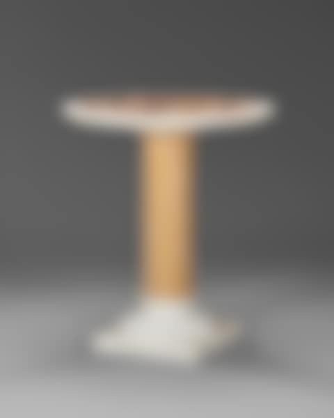 AN ITALIAN WHITE, SIENA AND SPECIMEN MARBLE GUERIDON (preview)