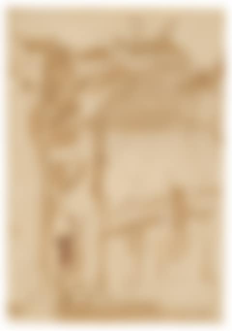 An architectural capriccio with the entrance to a palace (recto); An architectural study (verso) (preview)