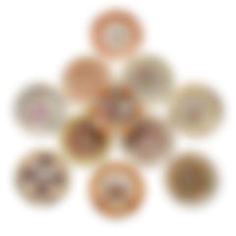 AN ASSEMBLED GROUP OF ELEVEN PARIS (LOCRE) PORCELAIN EGYPTIAN REVIVAL PLATES (preview)
