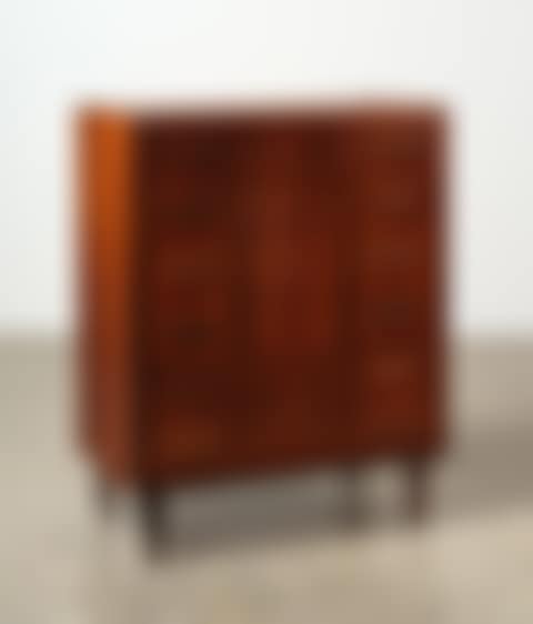 Danish six-drawer rosewood tallboy (preview)