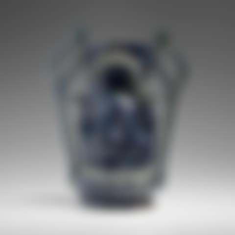 Exceptional, Rare and Large snake vase (preview)
