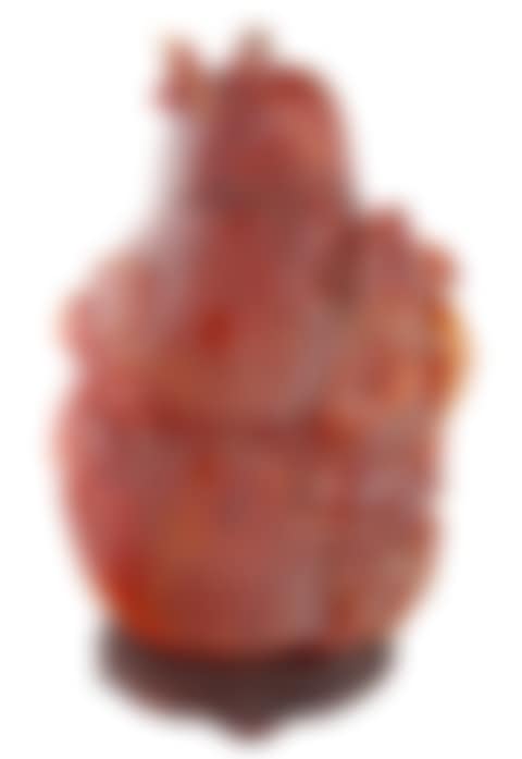 A FINE CHINESE CARNELIAN AGATE VESSEL WITH COVER (preview)
