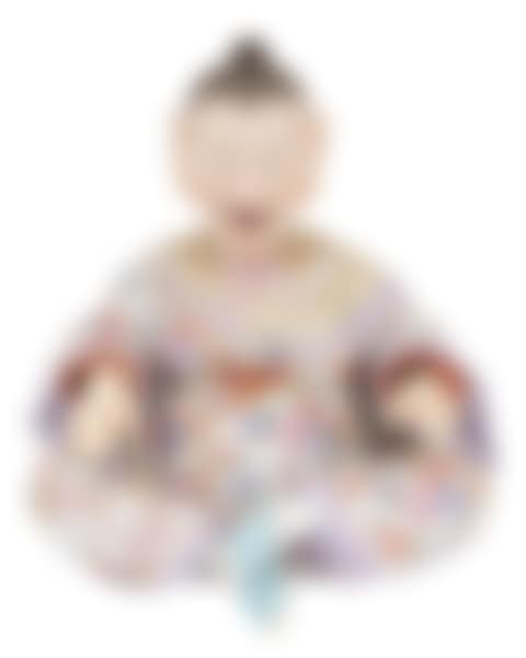 A LARGE PORCELAIN NODDING PAGODA FIGURE (preview)