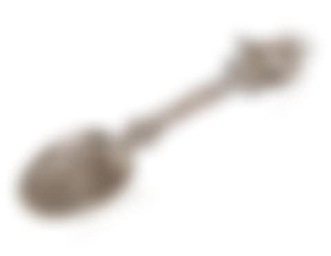 A DUTCH SILVER SERVING SPOON (preview)
