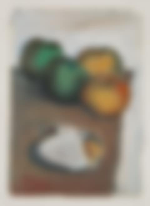 Four Apples, and Dish (preview)