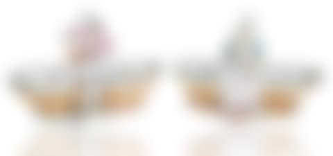 PAIR OF MEISSEN PORCELAIN FIGURAL SWEETMEAT DISHES (preview)