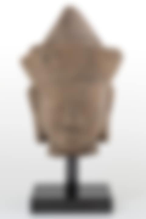 ANGKOR WAT STYLE SANDSTONE HEAD OF VISHNU (preview)