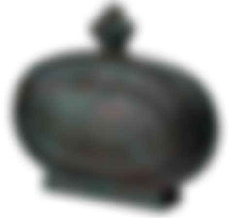 A CHINESE BRONZE BIAN HU BOTTLE WITH A GARLIC MOUTH (preview)