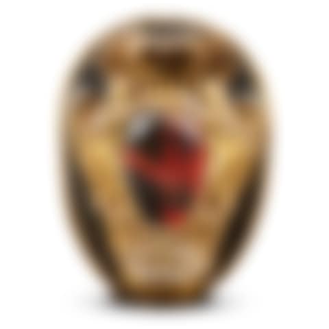 A parcel-gilt polychrome carved wood armorial cartouche of the Banchieri Family (preview)
