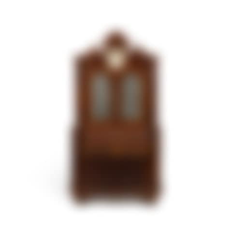 An Italian walnut and marquetry bureau cabinet (preview)