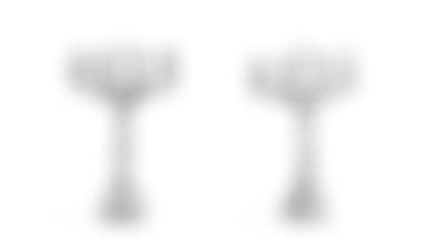 A pair of nine-light silver-plated candelabra (preview)