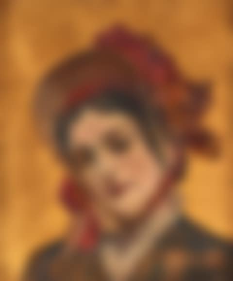 "Jeune femme au chapeau" (preview)