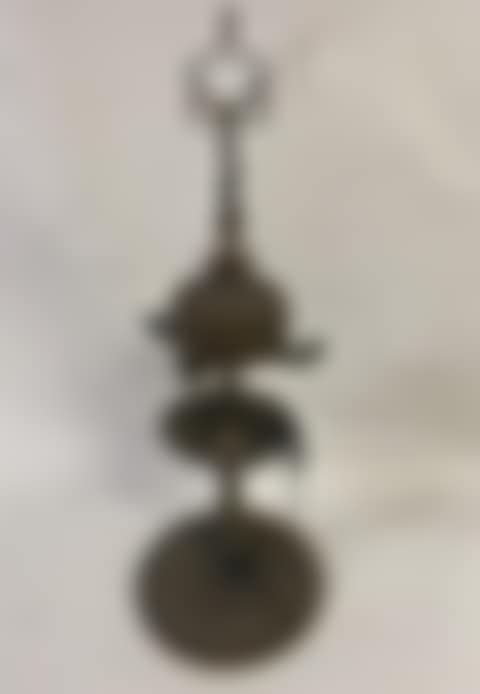 19th Century Copper Oil Lamp (preview)