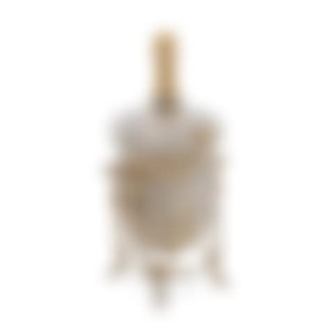 A French silver-plated champagne bottle pouring cooler (preview)