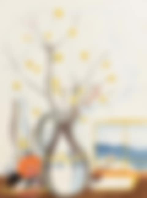 Catkins in Vase (preview)