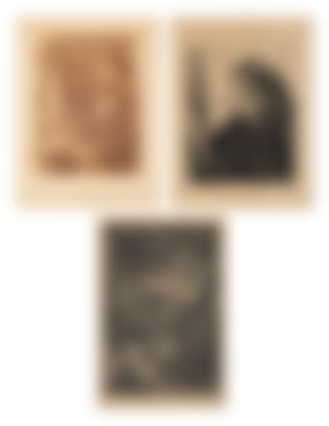 J.B. FAURE; GIRL WITH CIGARETTE II; GOPSMOR COTTAGE (ASPLUND 52, 62, 275; HJERT/HJERT37, 44, 210) (preview)
