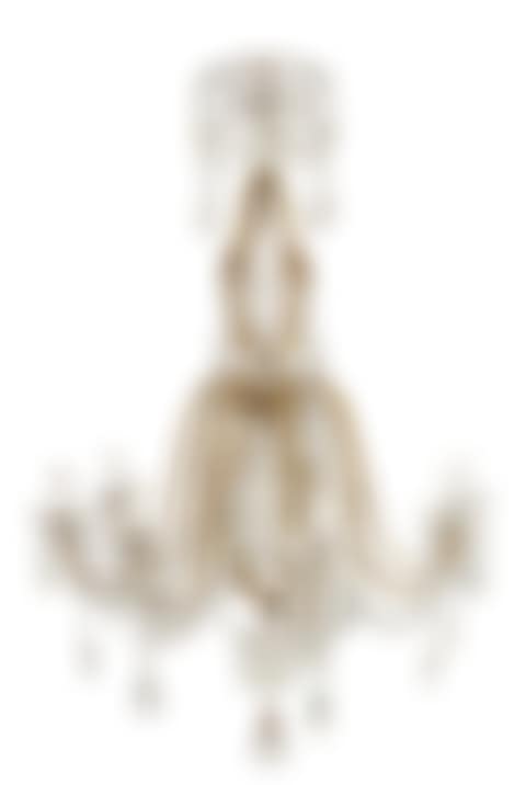 Gilt Bronze and Cut Glass Eight Light Chandelier (preview)