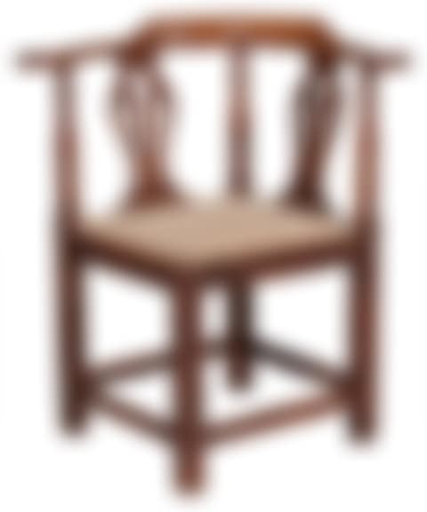 George III Walnut and Elm Corner Chair (preview)