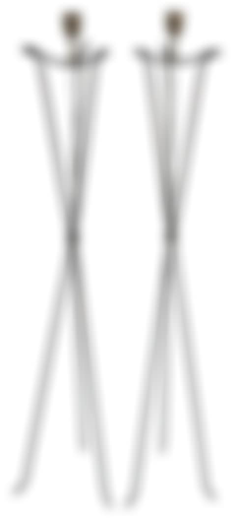 Pair of Jean-Michel Frank Style Painted Iron Floor Lamps (preview)