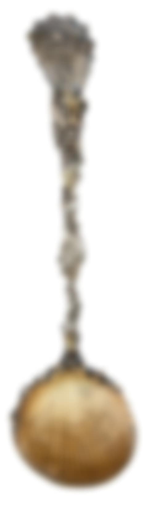 Partial Gilt Sterling Silver Narragansett Pattern Soup Ladle (preview)