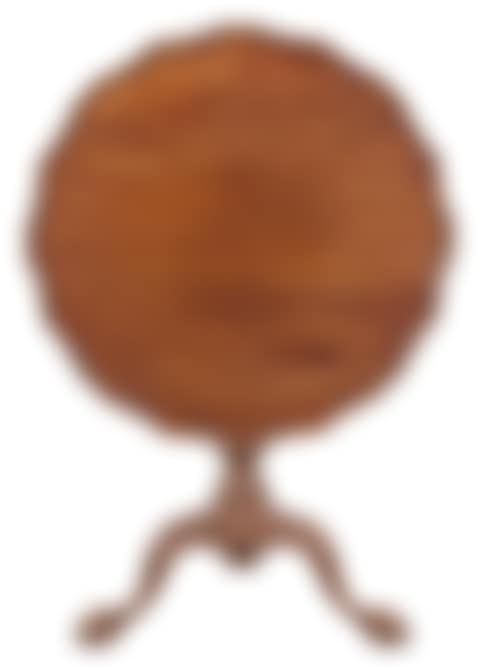 Chippendale Style Mahogany Tilt-Top Tea Table (preview)