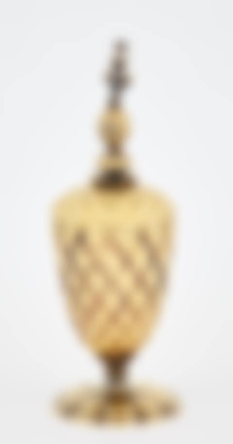 Tiffany Sterling Silver Gilt Covered Pineapple Cup (preview)