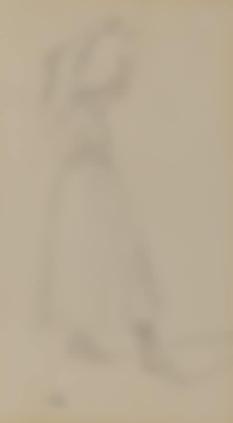 Young Girl Dancing and Sketch of Two Girls: A double-sided drawing (preview)