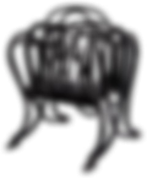 Thonet Black Stained Beech Canterbury/Music Stand No. 33 (preview)