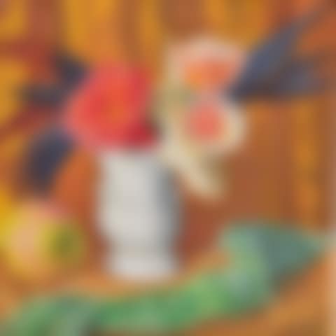 Vase with Flower and Apple (preview)