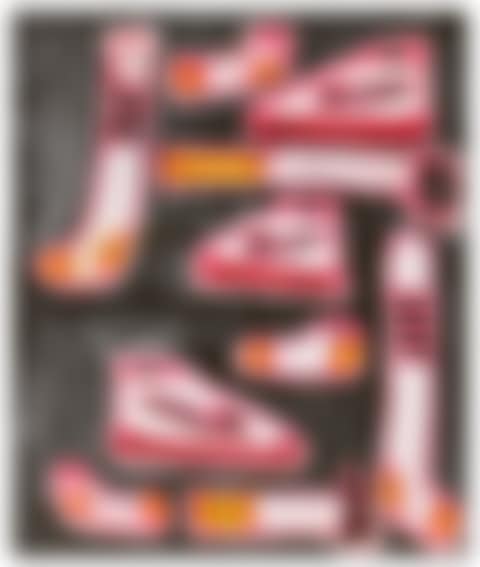 Untitled (tube socks, sneakers, cigarettes) (preview)