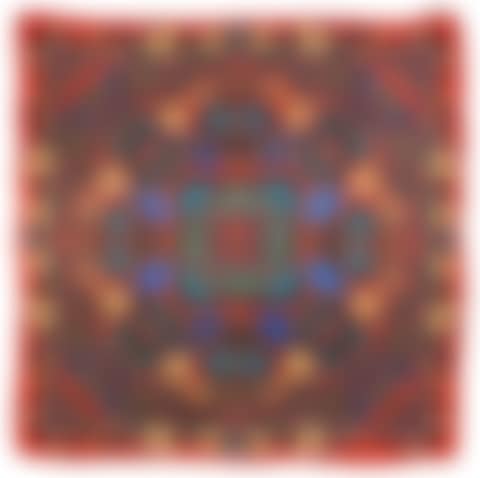 "Psalm 133 Circular" Large Silk Scarf (preview)