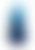 Blue powdered glass vase and gold leaf inlays (preview)