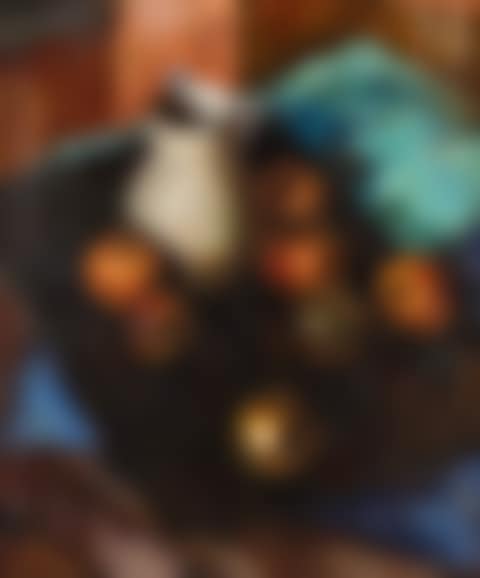 Apples and pitchers on a table (preview)
