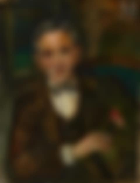 Portrait of a Russian intellectual from Montparnasse (c.1930) (preview)