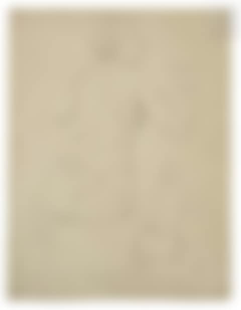 Study of a seated female nude from behind holding a stick, repeat of the figure lower right (preview)