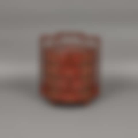 CHINESE RED LACQUERED CYLINDRICAL PICNIC BOX (preview)