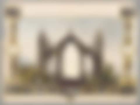 Project for a neo-Gothic frontispiece (preview)