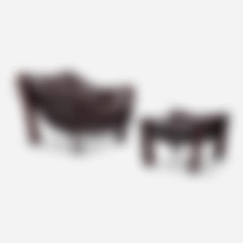 Lounge chair, model MP 211, and ottoman Lafer S.A. Ind. Com. (preview)