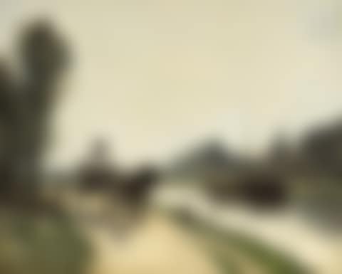 The towpath near the canal (preview)