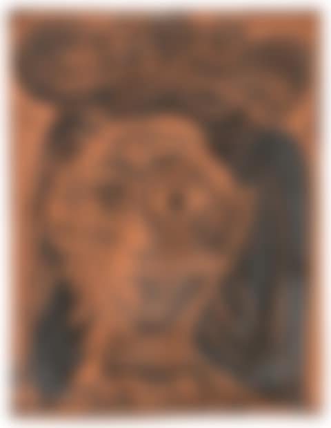 Femme au chapeau fleuri (A.R. 521) (preview)
