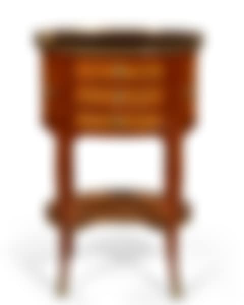 A LOUIS XV ORMOLU-MOUNTED TULIPWOOD, BOIS CITRONNIER AND MARQUETRY TABLE EN CHIFFONNIERE (preview)