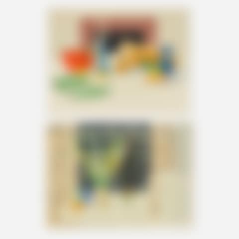 Still Life with Cat; Evening Still Life (two works) (preview)