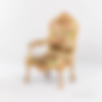 Giltwood and Rope-Carved Armchair (preview)