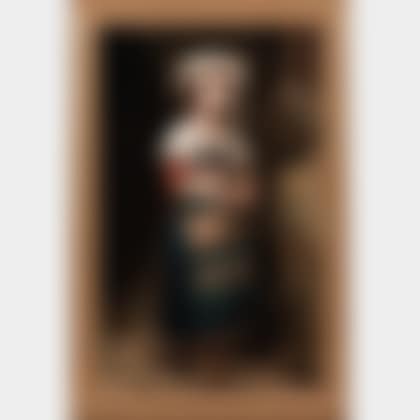 Young Girl in Peasant Costume (preview)