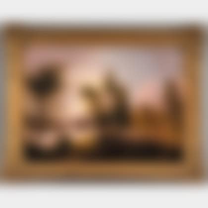 Lakeside Cabin and Pine Trees (preview)