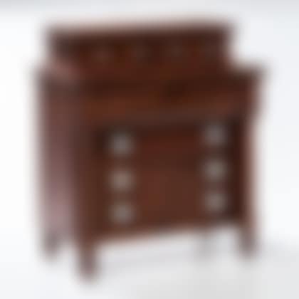 Miniature Mahogany Veneer Classical Bureau (preview)