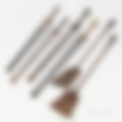 Six Brass and Iron Fireplace Tools (preview)