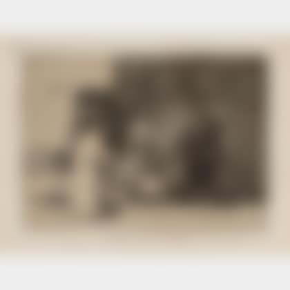 Caridad de una Muger , plate 49 from Los Desastres de la Guerras (preview)