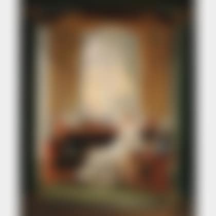 Neoclassical Interior with a Seated Young Woman (preview)